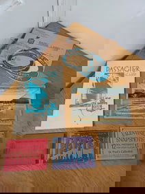 Lot of Travel Items/ Photos, Register, Tags