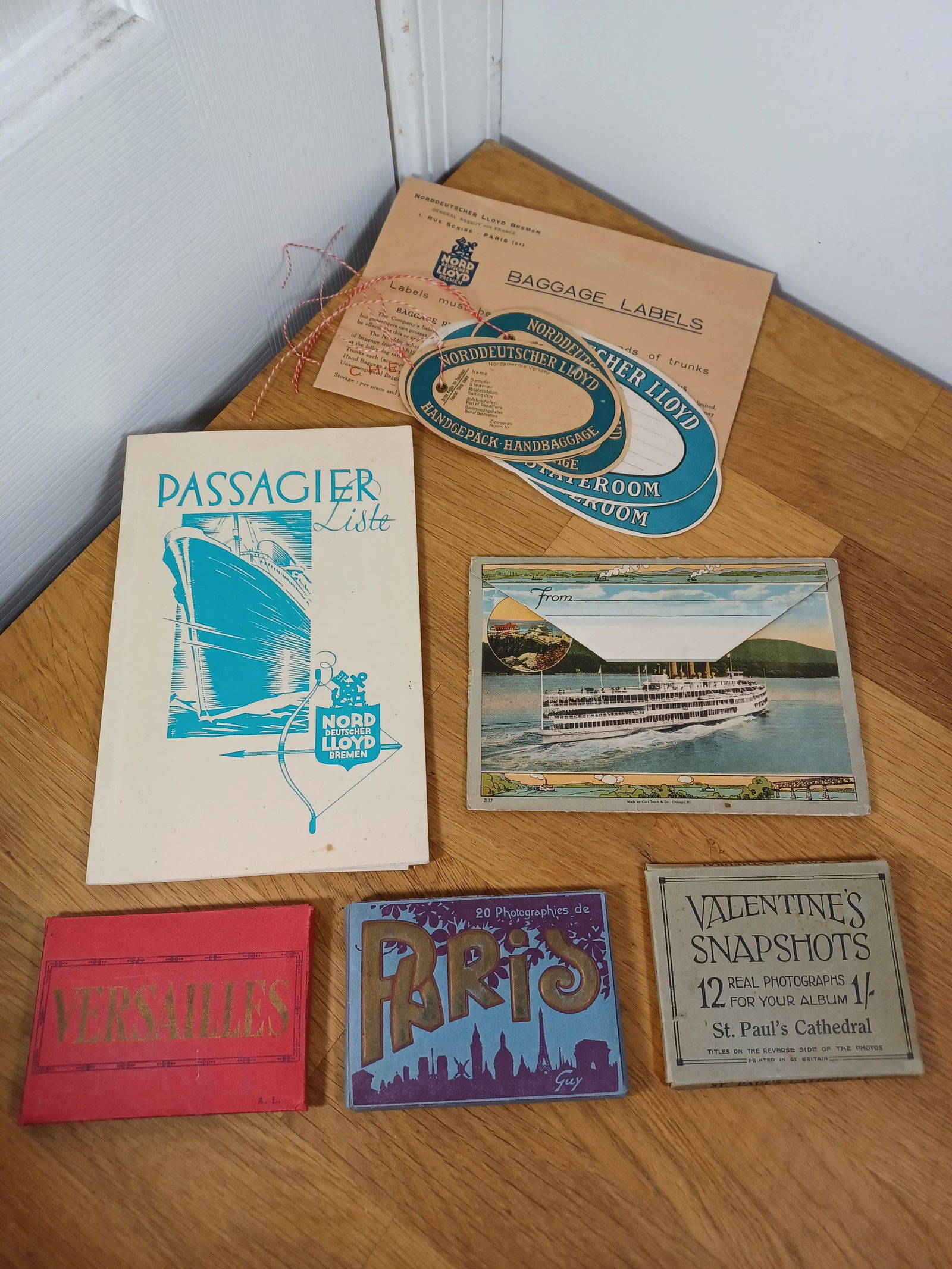 Lot of Travel Items/ Photos, Register, Tags: Lot of Travel Items/ Photos, Register, Tags
