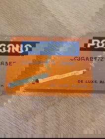 Vintage Pocono Metal Cigarette Case