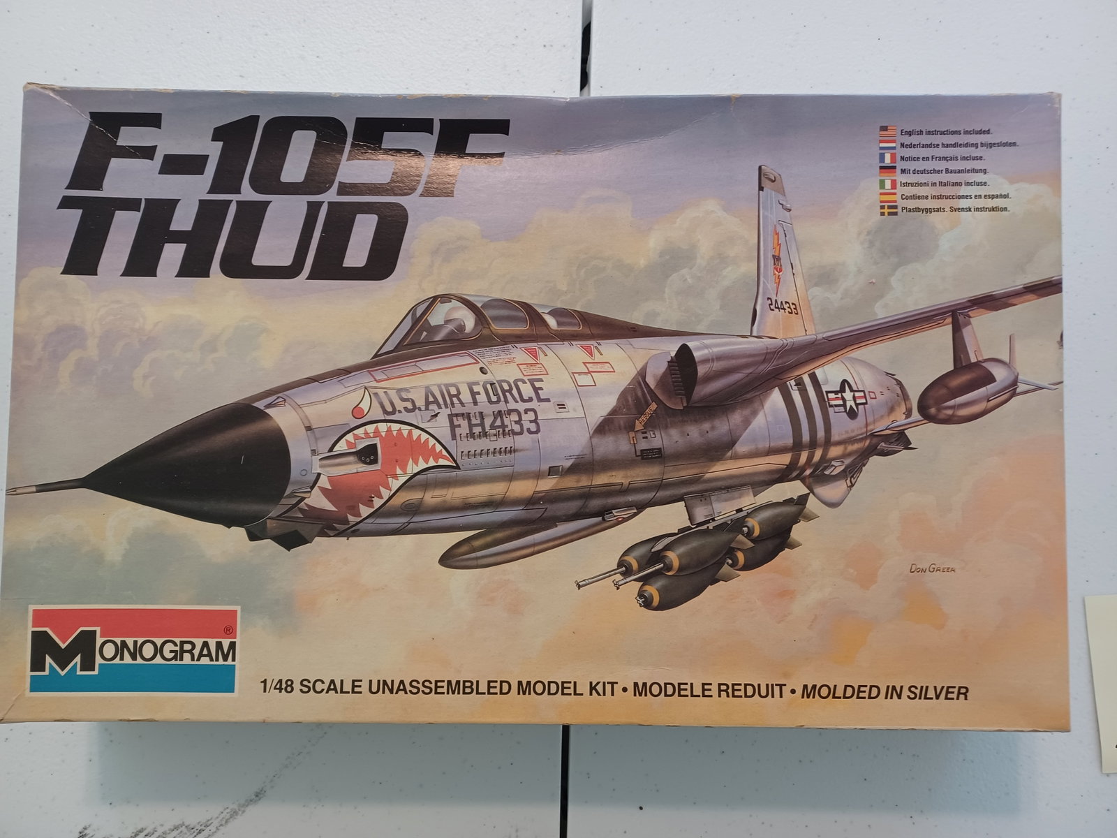 F-105F THUD Model: F-105F THUD Model