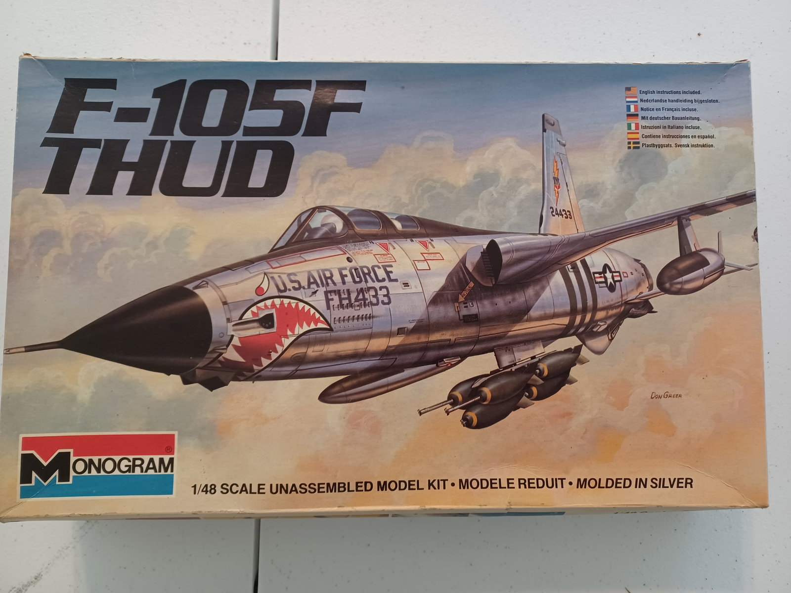 F-105F THUD Model: F-105F THUD Model