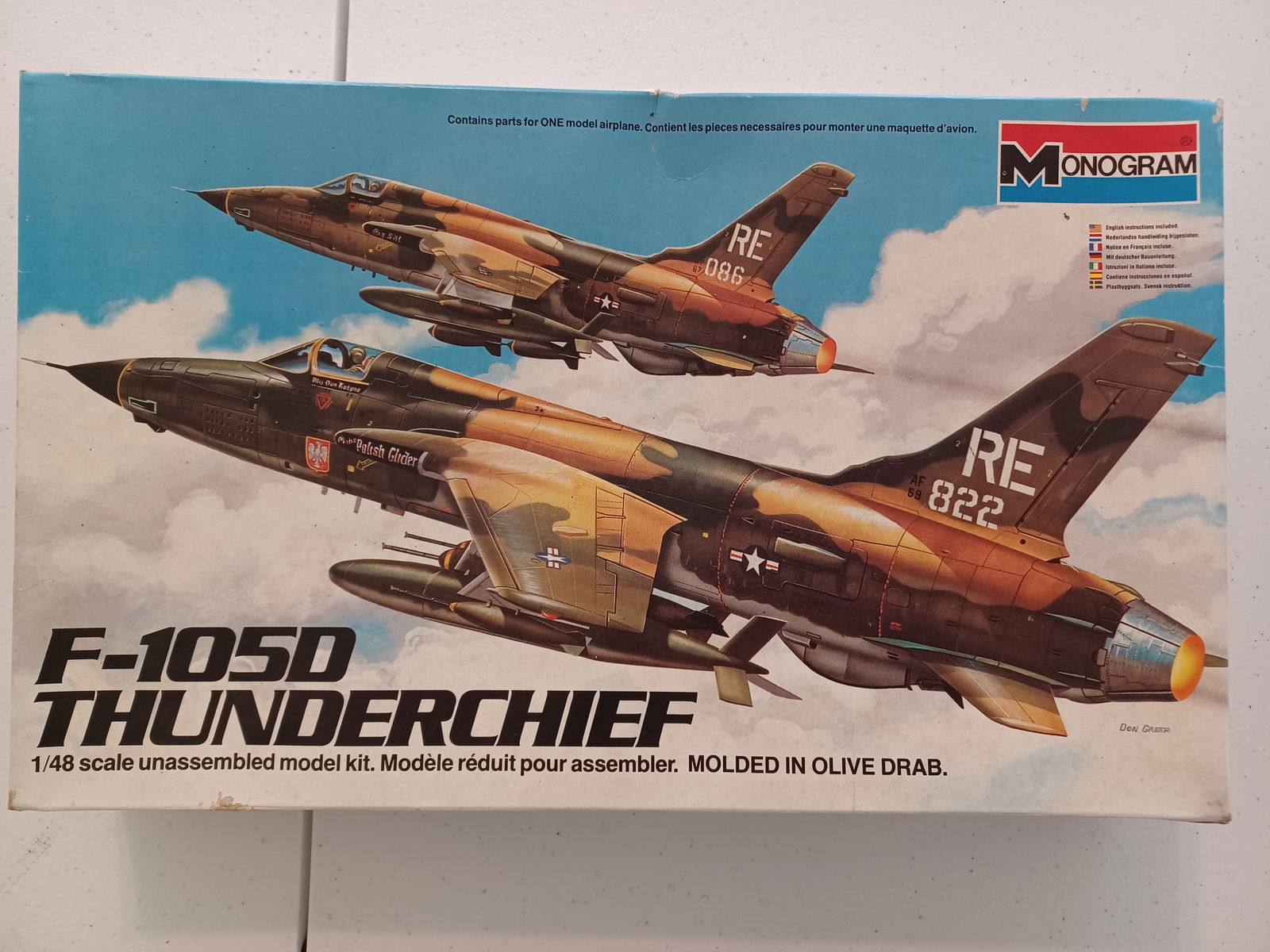 F-105D Thunderchief Model: F-105D Thunderchief Model