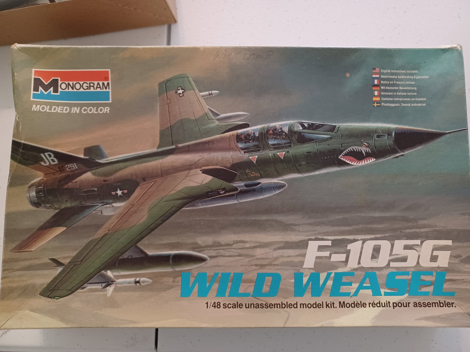 F-105G Wild Weasel Model: F-105G Wild Weasel Model