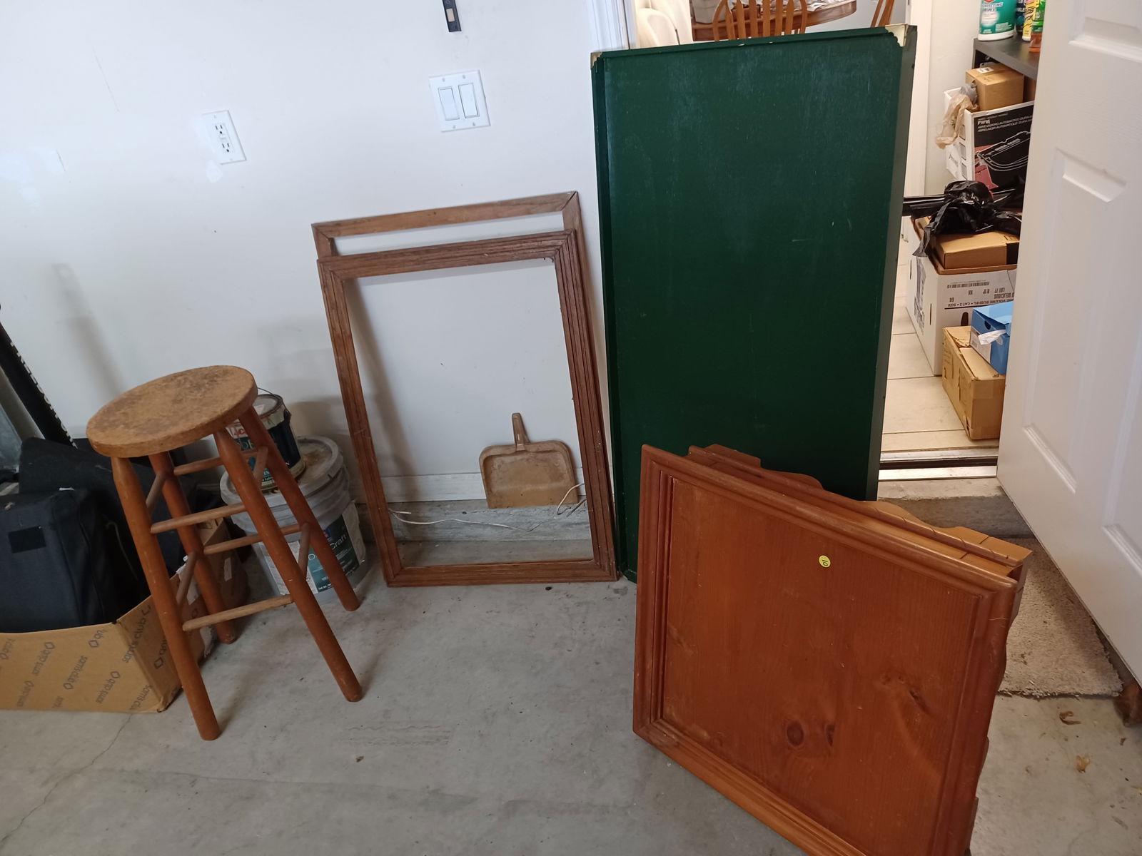 Misc Furniture and Frames Lot/ 2 Table tops no legs (1 of 9)