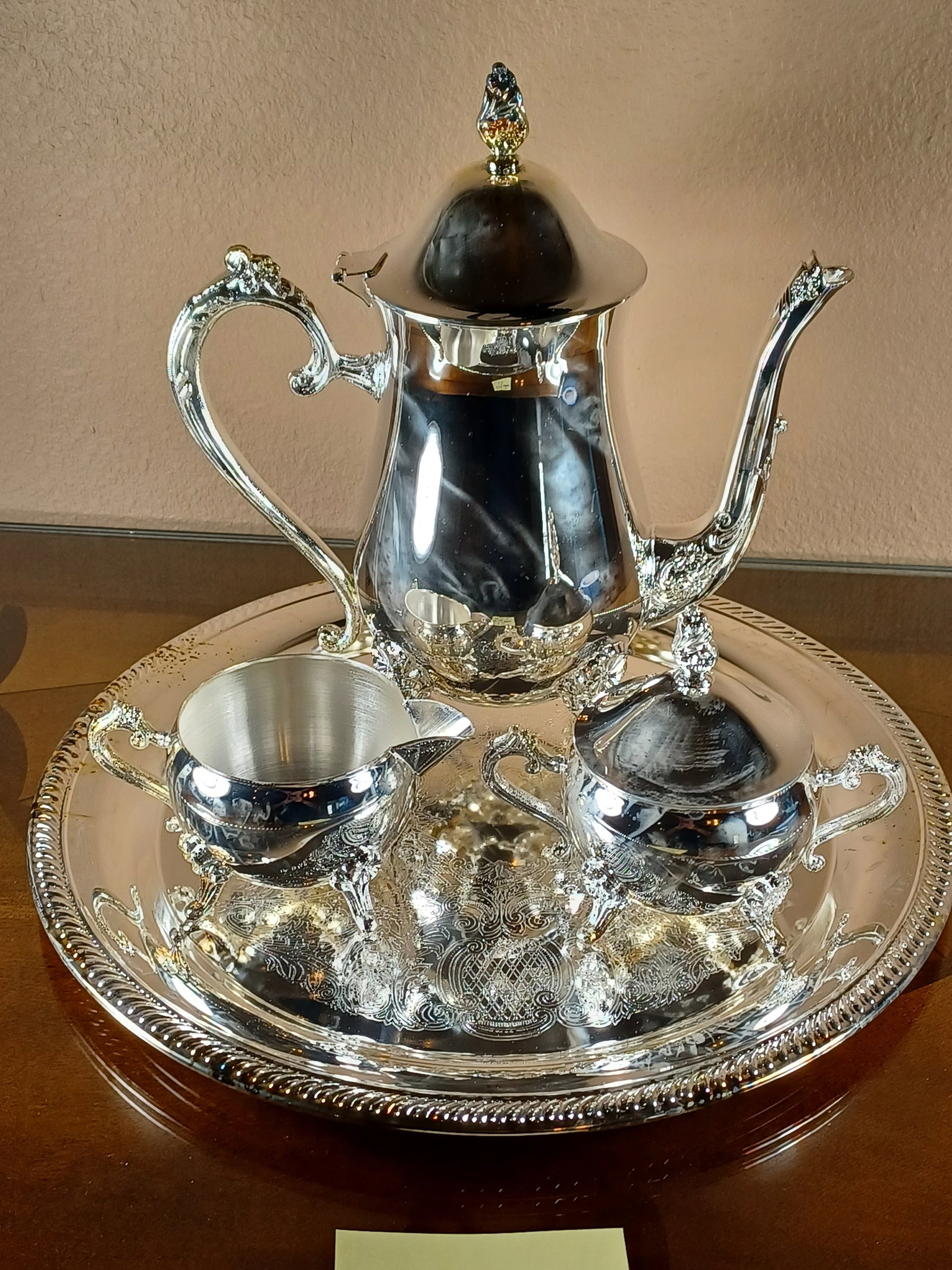 Silver Plated Tea Set: Silver Plated Tea Set