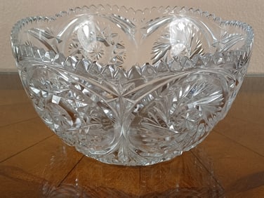 Vintage Crystal Bowl