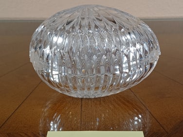 Crystal Egg Candy Dish