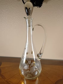Vintage Mid Century Wine Carafe
