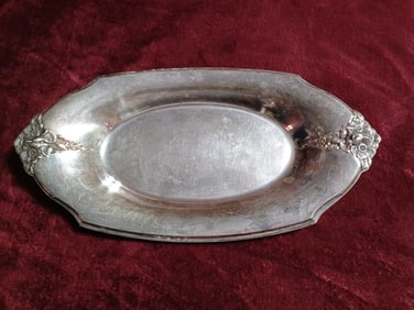 Vintage Silver Plated Serving Piece