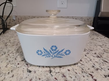 Vintage Corning Ware 3 Liter Casserole With Lid