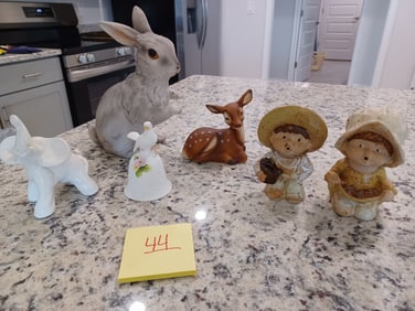 Lot of Porcelain & Stoneware Figurines