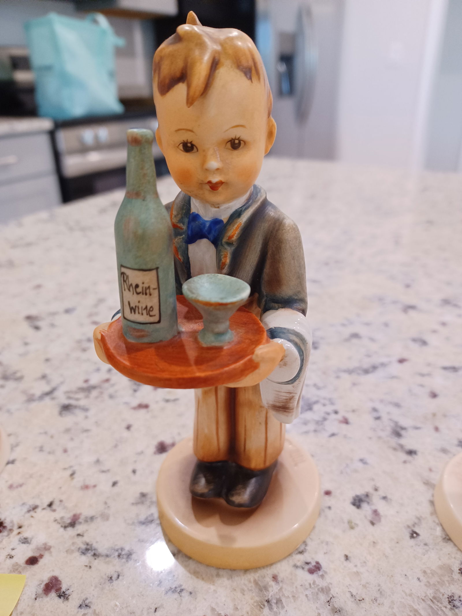 Hummel Figurine Boy Server / 154: Hummel Figurine Boy Server / 154