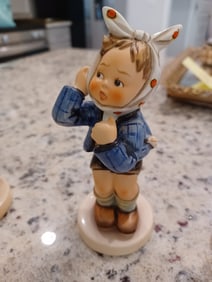 Hummel Figurine Boy with Tooth Ache