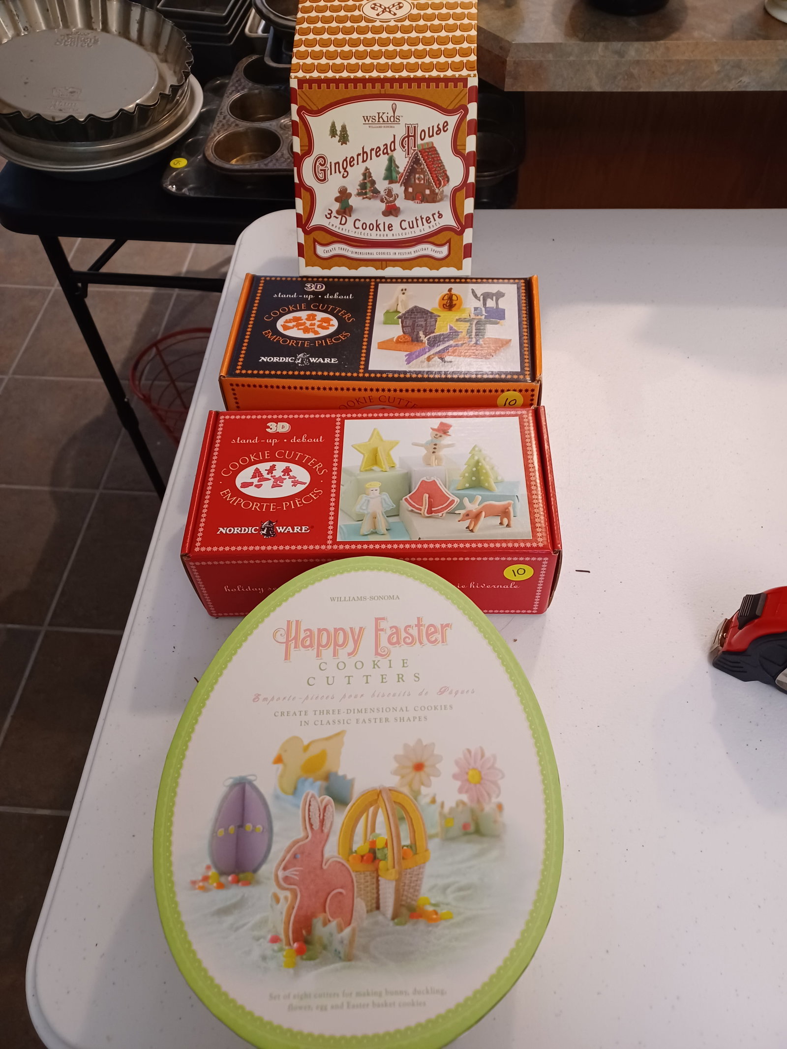 NEW Nordic Ware & William Sonoma Cookie Cutter Sets: NEW Nordic Ware & William Sonoma Cookie Cutter Sets