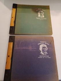 Beethoven & Shubert Album Sets / one Shubert broken