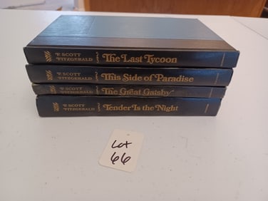 Vintage Set of F Scott Fitzgerald Books