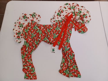 Unfinished Horse Pillow / not stuffed