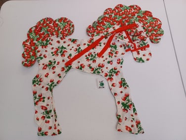 Unfinished Horse Pillow / not stuffed