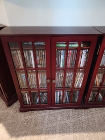 Media Cabinet and Contents