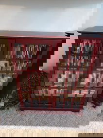 Media Cabinet and Contents