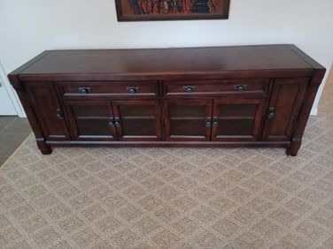 Wood TV Stand