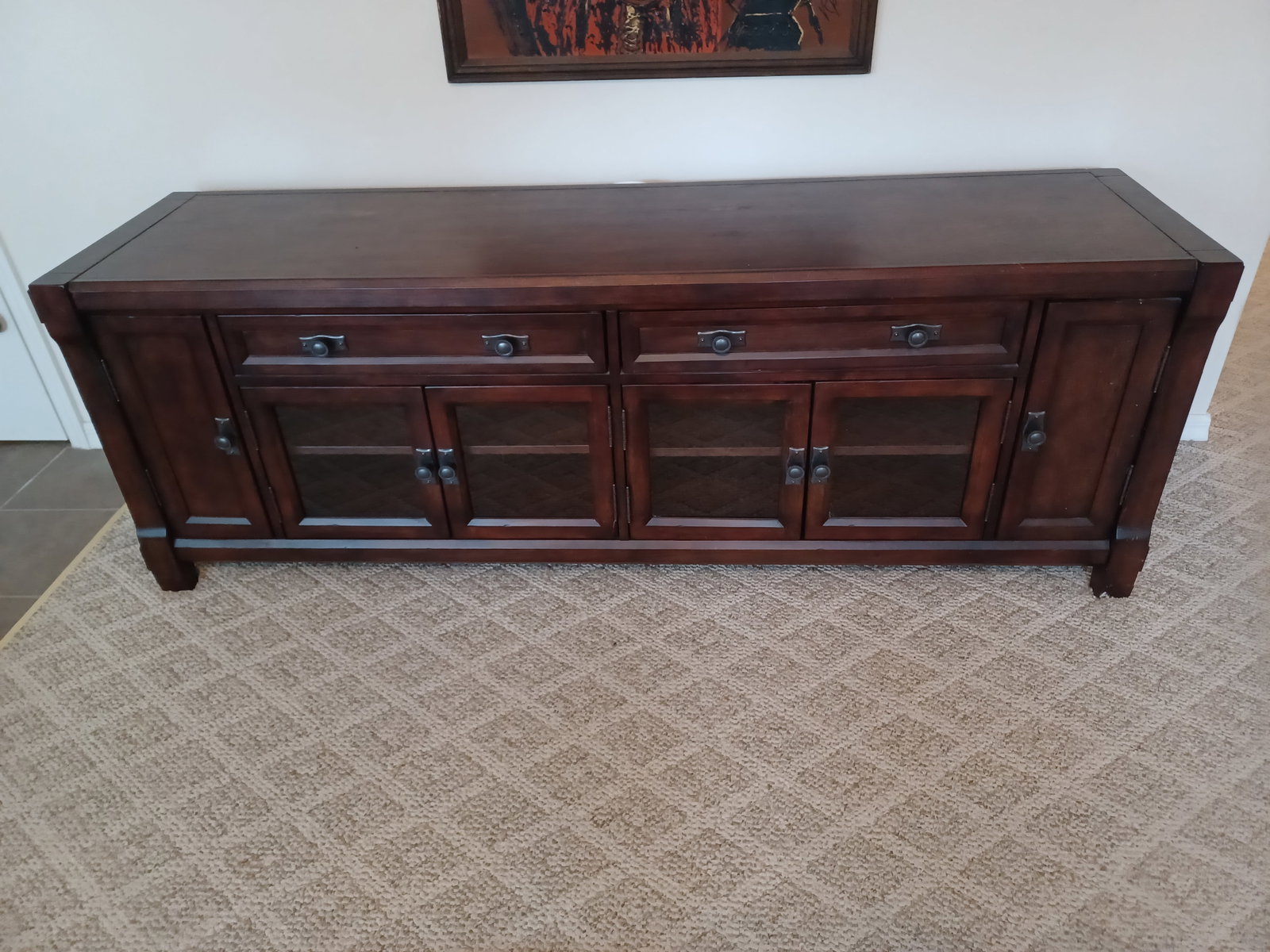 Wood TV Stand: Wood TV Stand