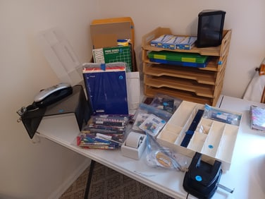 Large Lot of Office Supplies