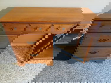 Vintage Maple Desk