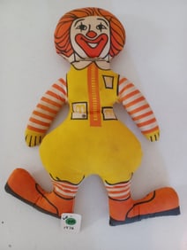 Vintage 1976 Ronald McDonald Doll
