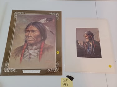 Unframed Native American Prints