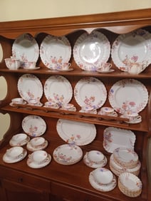 Vintage Spode China Set Chelsea Garden Pattern
