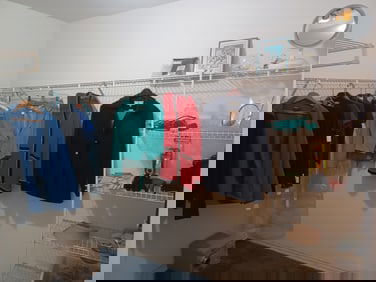 Entire Contents of Closet / excludes safe and shelfing