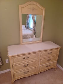 Vintage Dresser & Mirror
