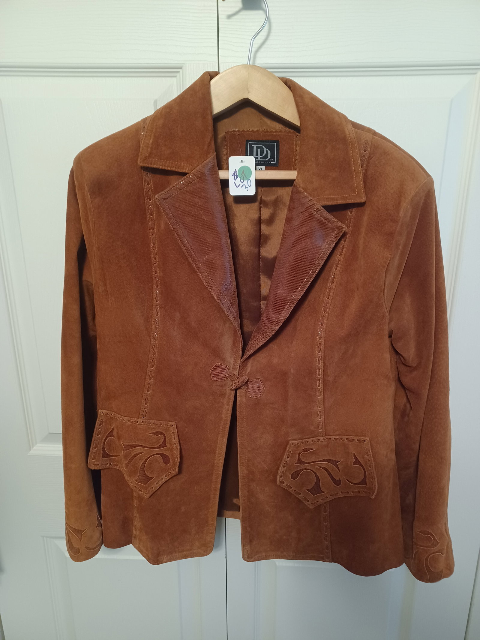 DD Suede Leather Jacket: DD Suede Leather Jacket