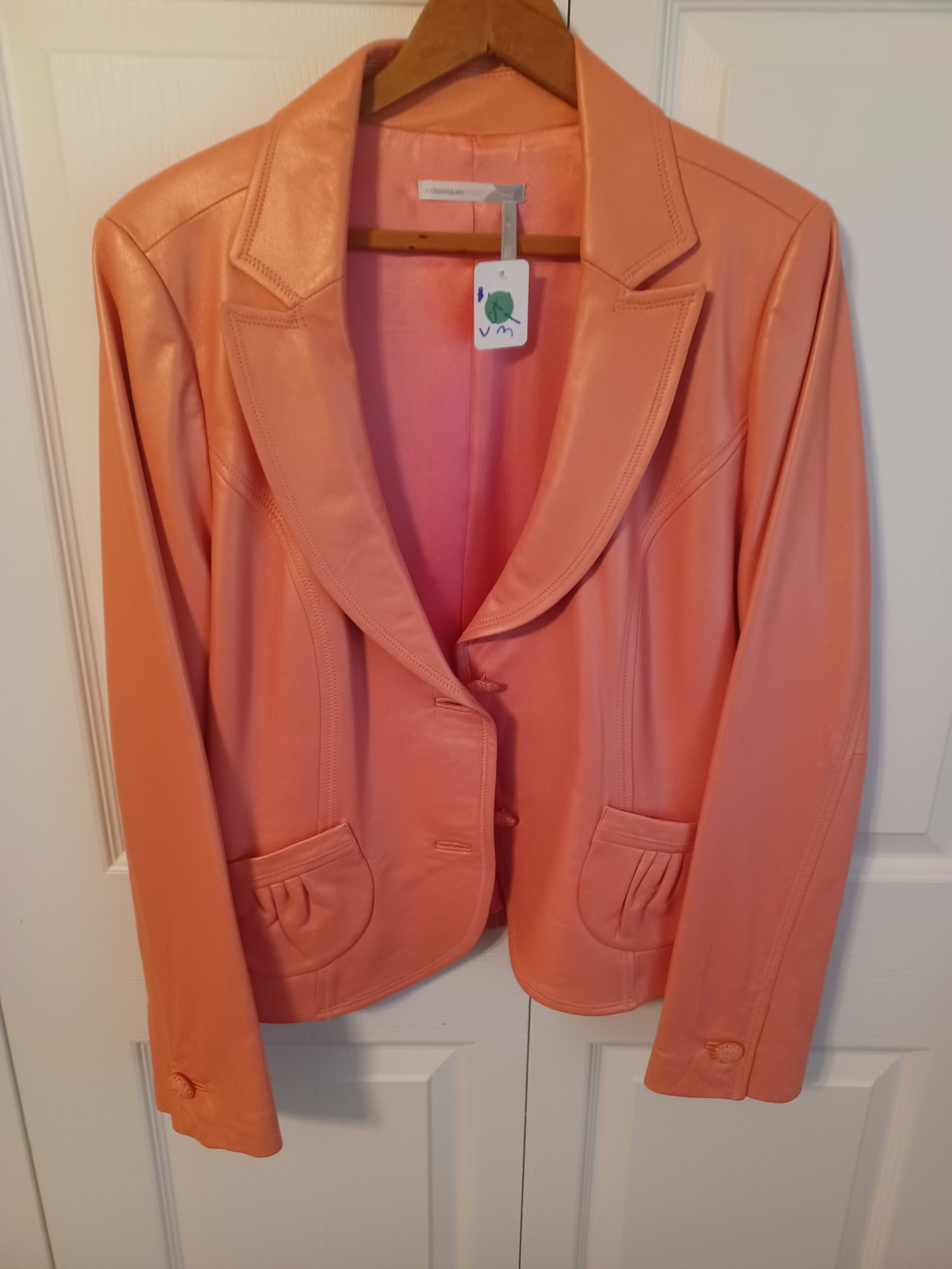 Pink Leather Jacket (1 of 6)