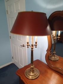 Vintage Brass Lamp