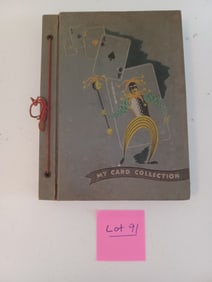 Vintage My Card Collection Album