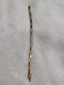 Gold Bracelet marked 925