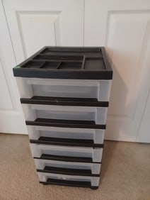 Cart with Drawers on wheels