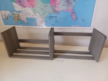 Adjustable Wood Book Rack