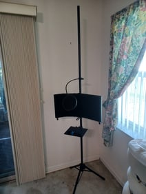 Home Studio Mic Stand and accessories