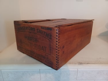 Vintage Wood Shipping Crate