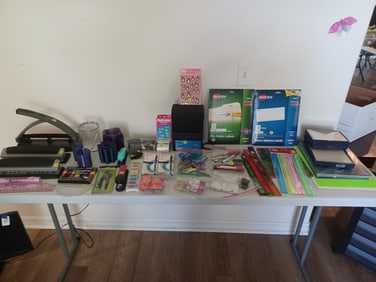 Large Lot of Office Supplies / School Supplies
