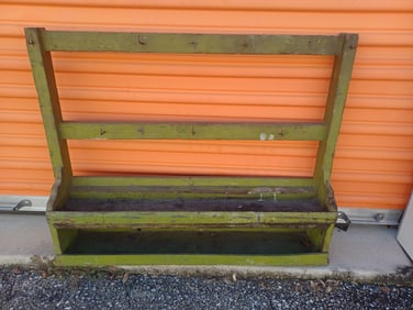 Vintage Tool Shed Rack