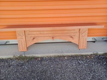Entry Shelf Coat Rack