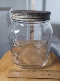 Vintage Glass Canister