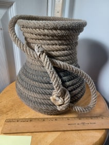 Unique Cistom Made Rope Vase