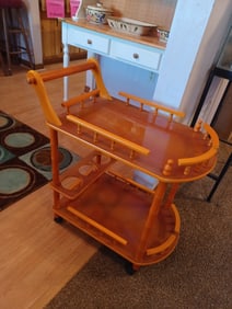Maple Liquor Cart
