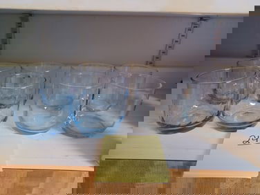 Lot of 2 sets of Juice Glasses