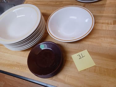 Lot of Vintage Bowl and plate sets
